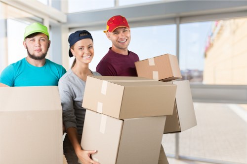Professional removal service assisting with a move
