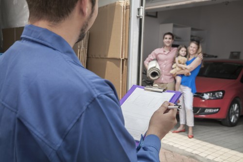 Friendly staff assisting customers at Storage Prattsbottom
