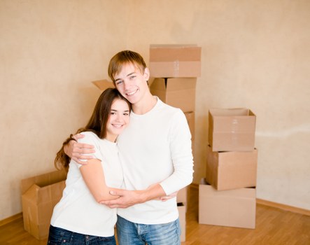 Experienced removalists packing household items