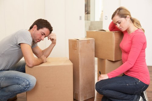 Efficiently packed boxes in a storage unit