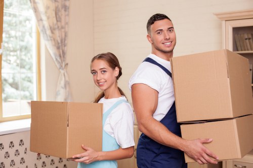 Packing services provided by removal company
